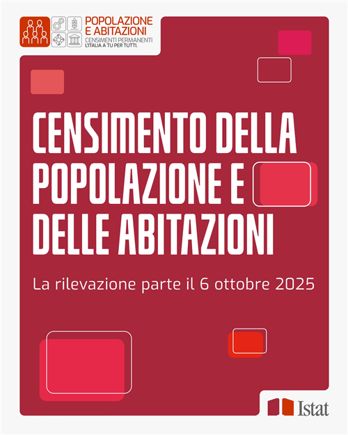 Dal 6 ottobre 2025 prende il via il Censimento permanente della Popolazione e delle abitazioni condotto dall’Istat.